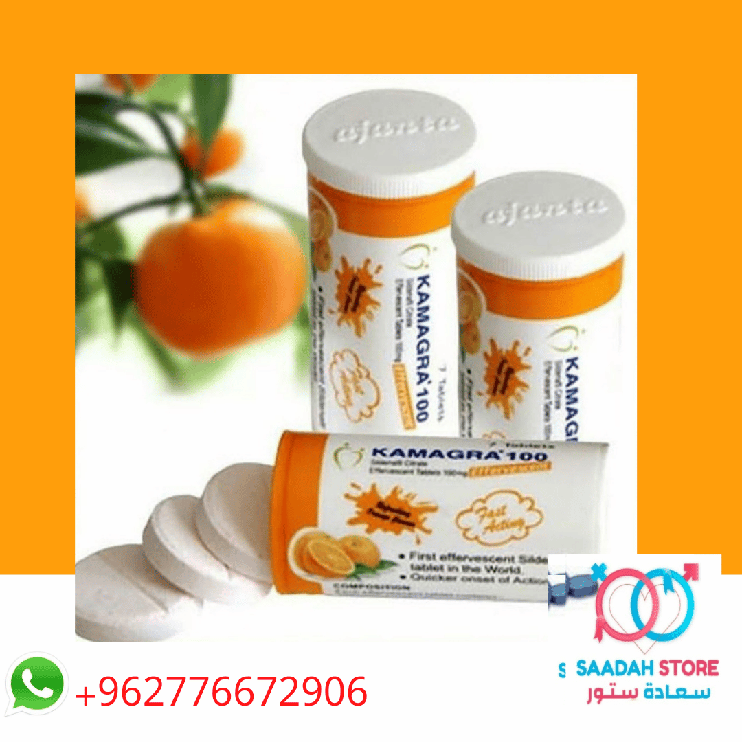 أقراص كامجرا الفوارة لعلاج ضعف الانتصاب kamagra